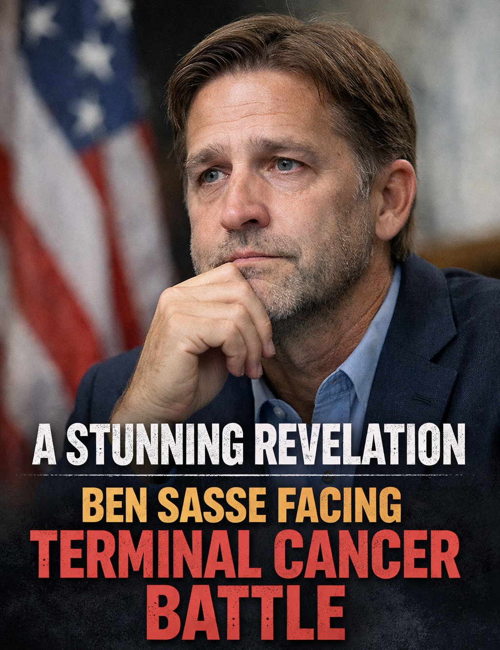Former Nebraska Sen.Ben Sasse revealed he was just diagnosed with terminal stage 4 .