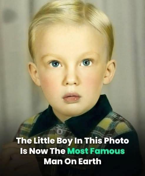 The Little Boy In This Photo Is Now The Most Famous Man On Earth