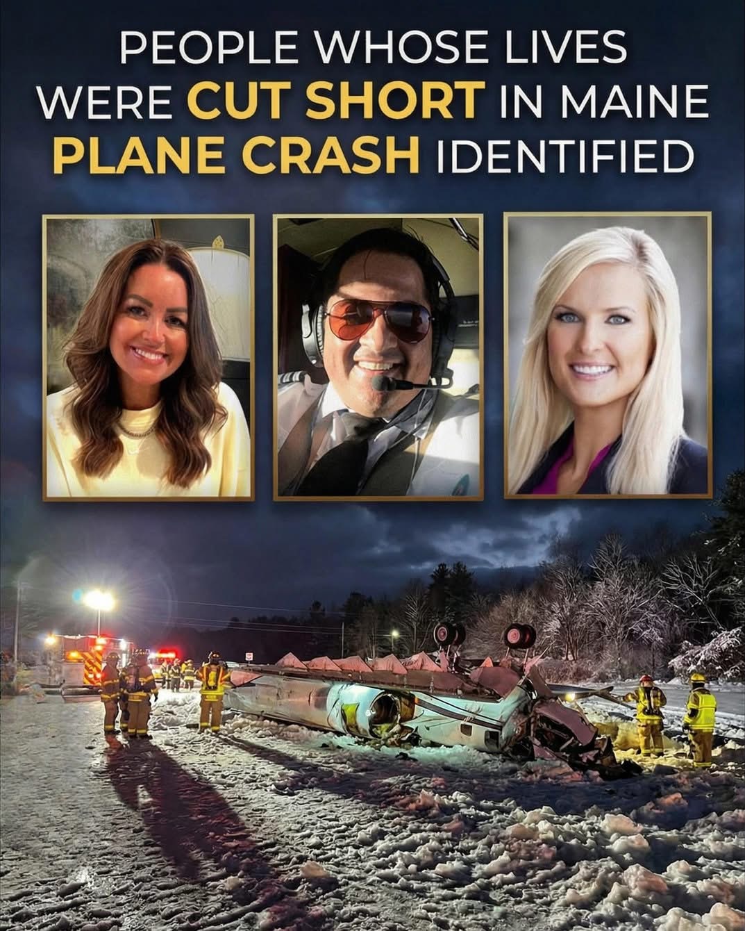Tragedy on a Snowy Runway: Six Lives Lost in Maine Plane Crash