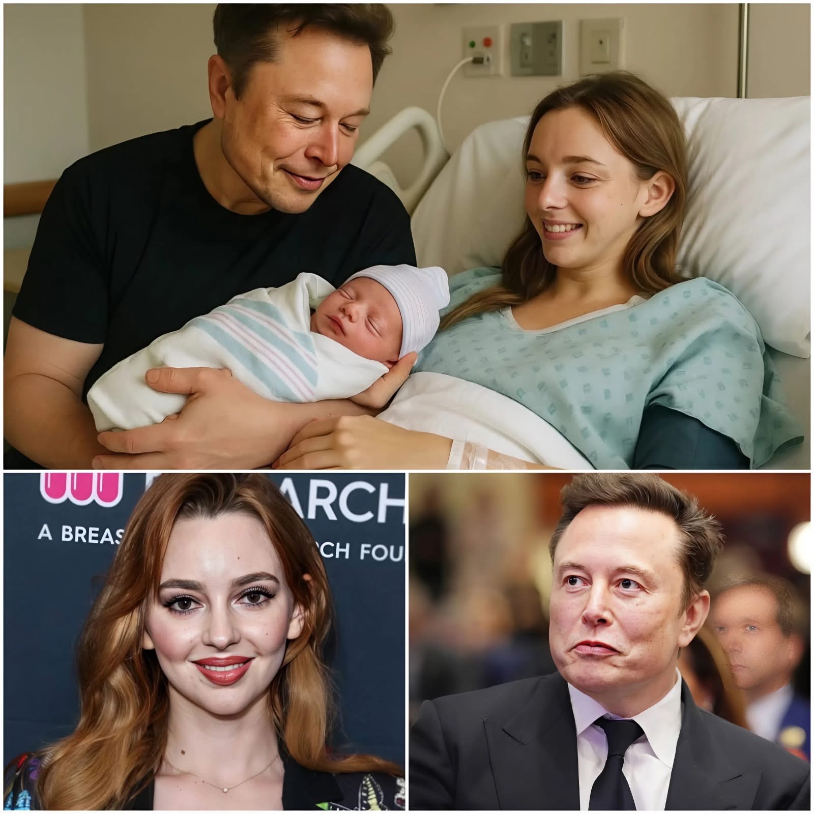 UNBELIEVABLE: Elon Musk and Natasha Bassett Just Had a Baby — And the Name Has Fans Screaming “Wait… They Named Their Kid WHAT?!”