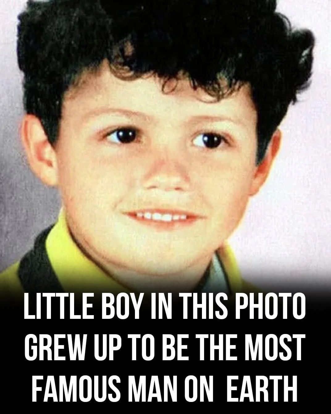 โYou Wonโt Believe Who This Little Boy in the Photo Becameโ