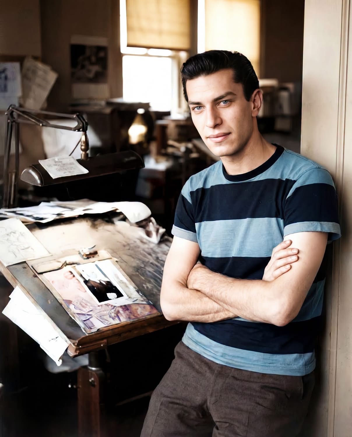 From Newspaper Sketches to Hollywood Glory: The Risk That Changed His Life Forever